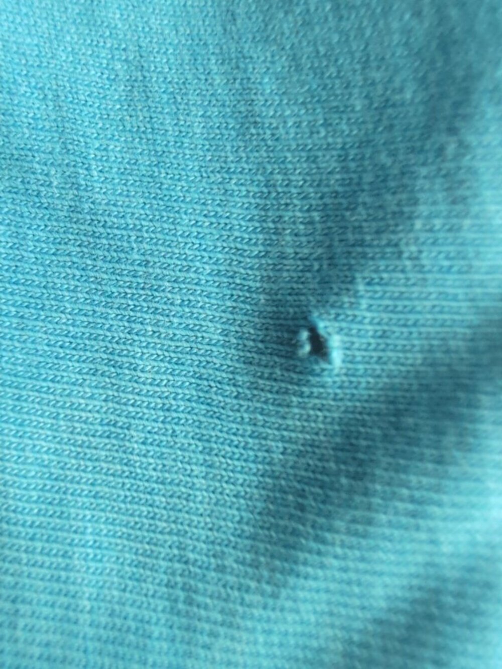 Helly Hansen Shirt Men's XL Blue Short Sleeve T-shirt Solid Cotton Chest Logo - Picture 7 of 7